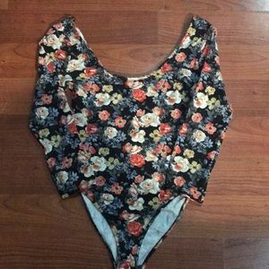 Floral bodysuit